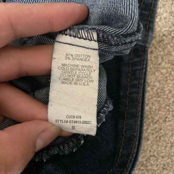 Good Time USA Jean Dark Wash Jumpsuit - Picture 5 of 5